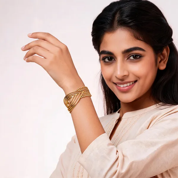 Gold_Tone_Layered_Bracelet_for_Women