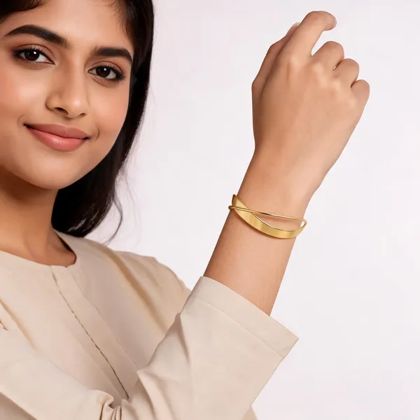 Gold_Tone_Crossover_Arm_Cuff_for_Women