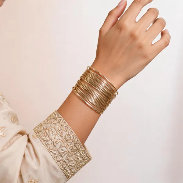Gold_Tone_Stacked_Bracelet_for_Women