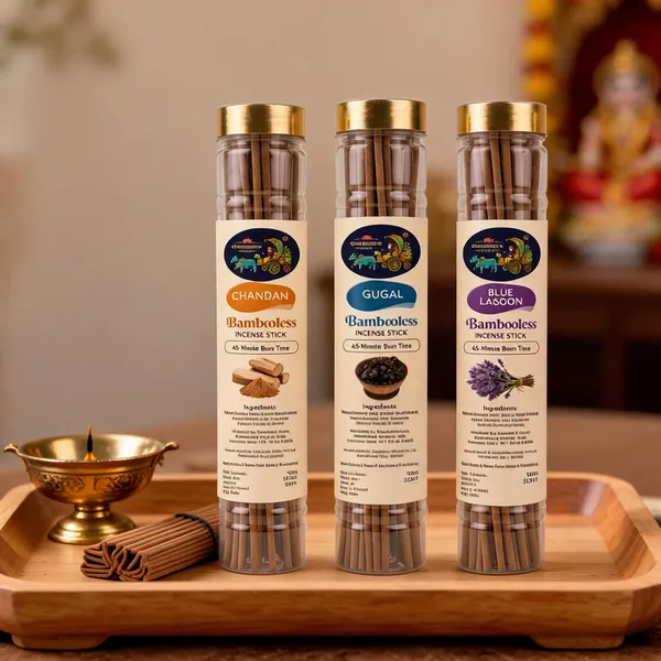 Swadesh's_Carts_Natural_Bambooless_Agarbatti_|_Chandan,_Blue_Lagoon,_Gugal_Combo_Pack_|_Gir_Cow_Dung_Based_Incense_Sticks_|_Charcoal_Free_|_Eco-Friendly_|_For_Temple,_Yoga_&_Daily_Pooja
