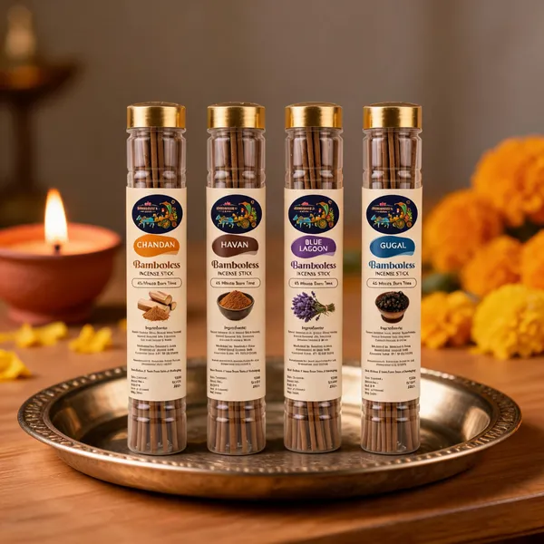 Swadesh's_Carts_Gir_Cow_Dung_Bambooless_Agarbatti_Combo_Pack_|_Chandan,_Blue_Lagoon,_Gugal_&_Havan_Fragrances_|_Bamboo_Free_|_Charcoal_Free_|_Long_Lasting_Premium_Incense_Sticks_|_Ideal_for_Pooja,_Meditation_&_Spiritual_Rituals