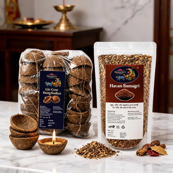 Swadesh's_Carts_Natural_Hawan_Samagri_&_Gir_Cow_Dung_Kodiya_Combo_|_Havan_Pooja_Kit_|_Eco-Friendly_Cow_Dung_Diyas_|_Sacred_Ritual_Essentials_|_For_Havan,_Yagya,_Temple_&_Home_Worship