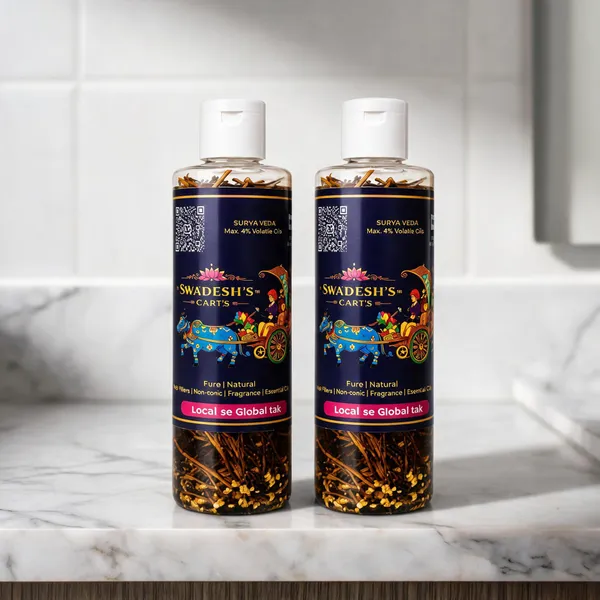 Swadesh's_Carts_Herbal_Adivasi_Hair_Oil_|_Ayurvedic_Hair_Growth_Oil_|_Natural_Hair_Oil_for_Hair_Fall_Control,_Hair_Strengthening_&_Scalp_Nourishment_|_Suitable_for_All_Hair_Types_|_(200ml_x2)