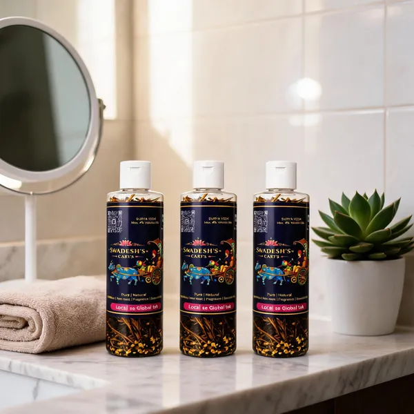 Swadesh's_Carts_Adivasi_Herbal_Hair_Oil_|_Natural_Ayurvedic_Hair_Oil_for_Hair_Growth,_Hair_Fall_Control,_Strong_&_Healthy_Hair_|_Enriched_with_Traditional_Herbs_|_(200ml_x3)