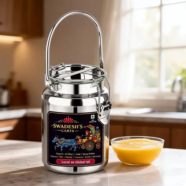 Swadesh's_Carts_A2_Gir_Cow_Ghee_Lab_Tested_|_5kg_Jar_|_Bilona_Method_|_Pure_Desi_A2_Ghee_|_Made_from_Gir_Cow_Milk_|_Natural,_Preservative_Free