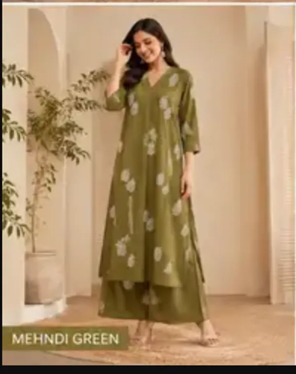 Olive_Green_Cotton_Relaxed_Kurta_Co_Ord_Set_For_Women