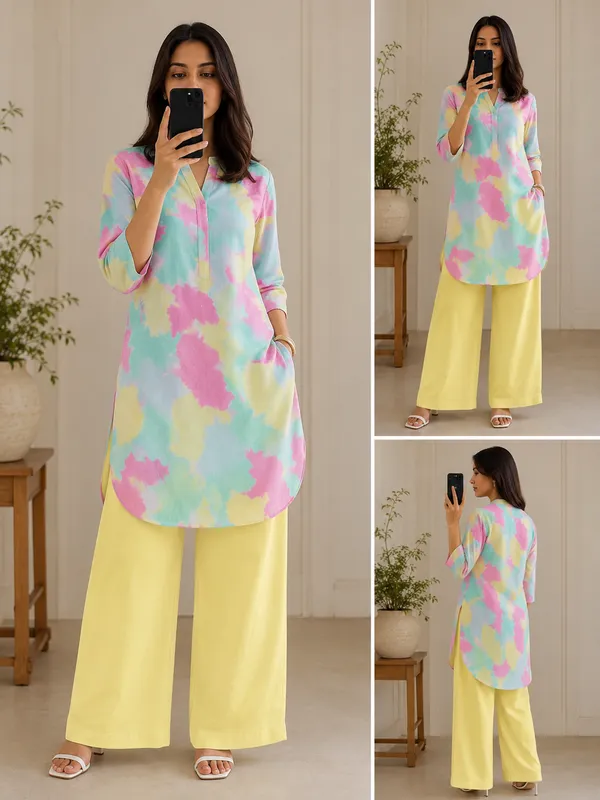 Multicolour_American_Crepe_Relaxed_Kurta_Co_Ord_Set_For_Women