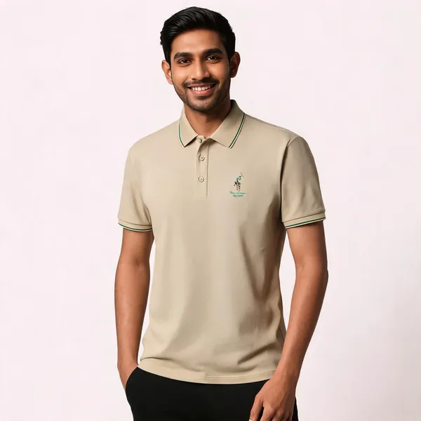 Beige_Cotton_Blend_Regular_Fit_Polo_Shirt_For_Men