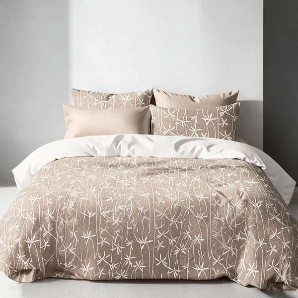 Beige_100%_Cotton_Bedsheet_Set_For_Home_Decor