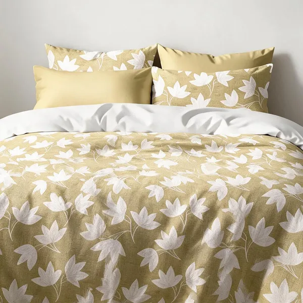 Beige_100%_Cotton_Bedsheet_Set_For_Home_Decor