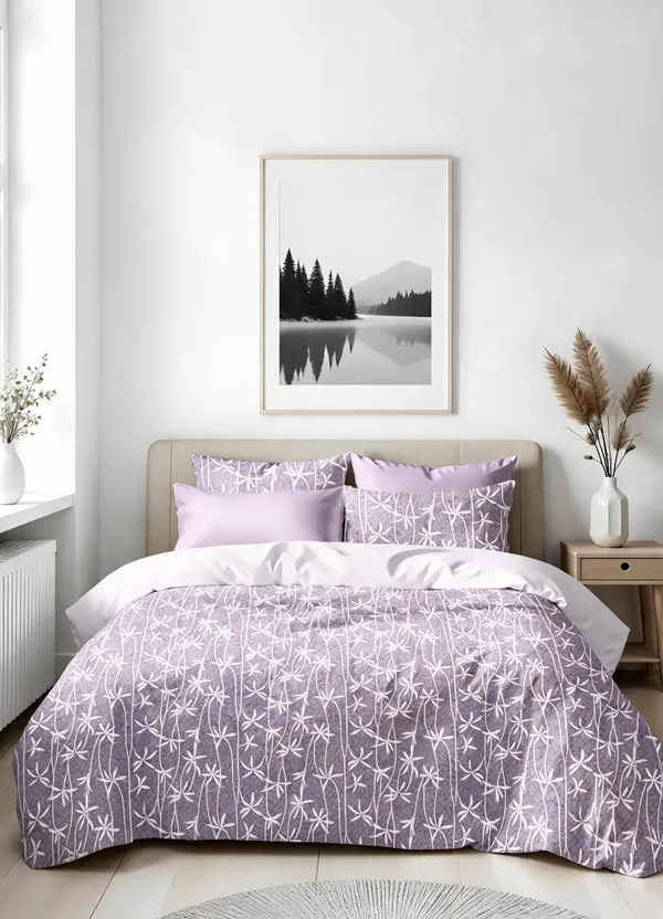 Lavender_100%_Cotton_Bedsheet_Set_For_Home_Decor