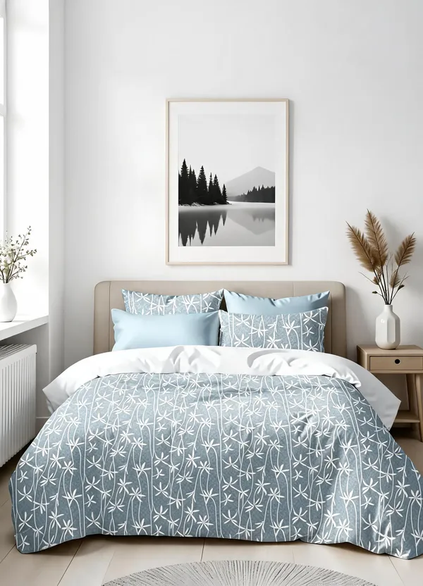 Blue_100%_Cotton_Bedsheet_Set_For_Home_Decor