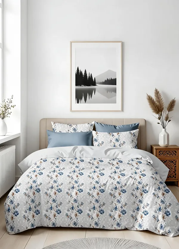 Blue_100%_Cotton_Bedsheet_Set_For_Home_Decor