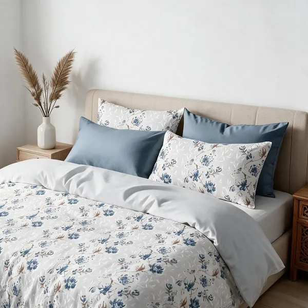 Blue_100%_Cotton_Bedsheet_Set_For_Home_Decor