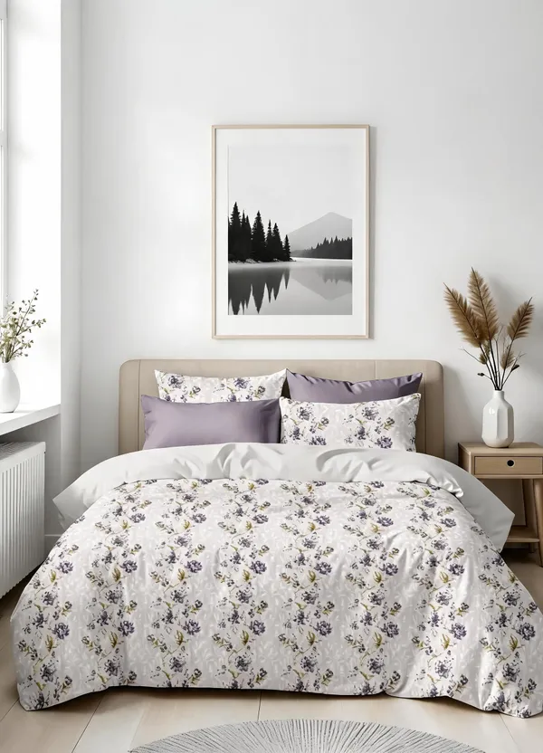 Ivory_100%_Cotton_Bedsheet_Set_For_Home_Decor
