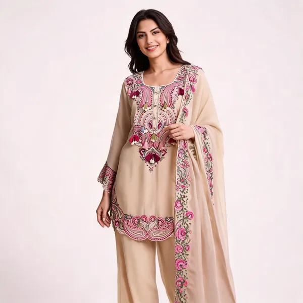 Beige_Georgette_Embroidered_Farshi_Suit_Set_For_Women