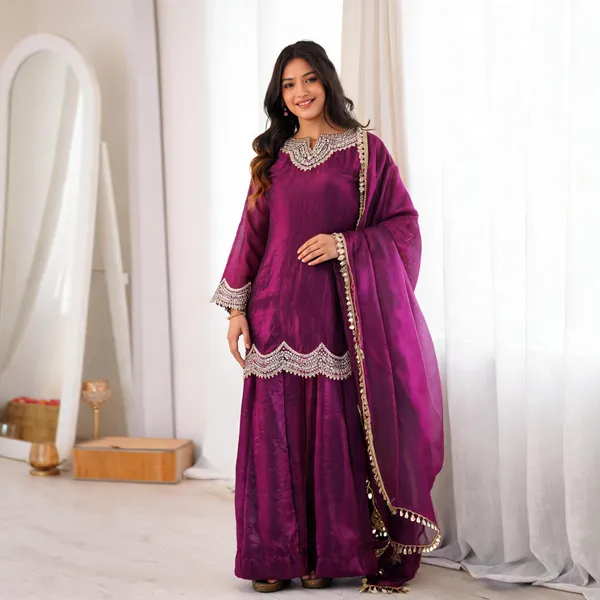 Purple_Georgette_Embellished_Ethnic_Suit_Set_For_Women