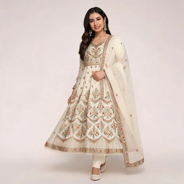 Off_White_Georgette_Embroidered_Anarkali_Kurta_Set_For_Women