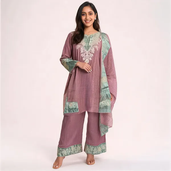Pink_Georgette_Embroidered_Straight_Kurta_Set_For_Women