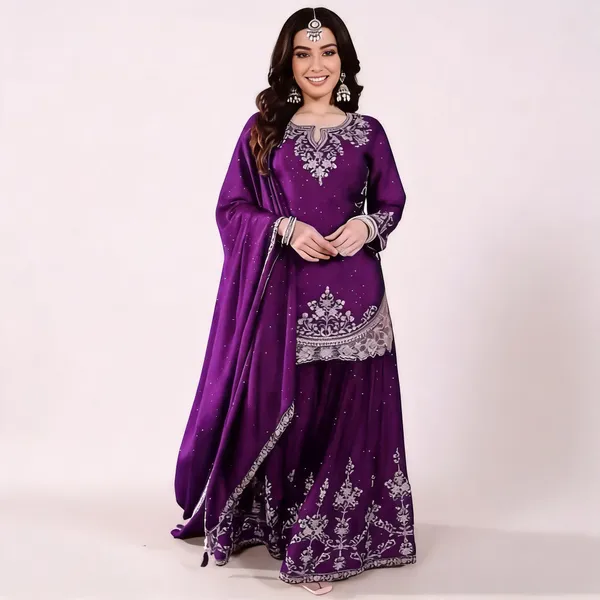 Purple_Georgette_Embroidered_Anarkali_Suit_With_Dupatta_For_Women