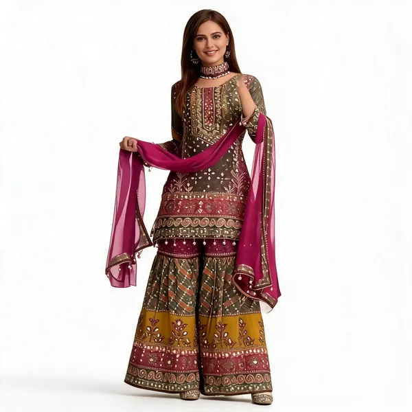 Multicolor_Embroidered_Sharara_Suit_Set_for_Women