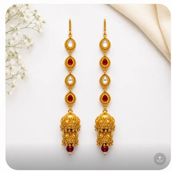 Gold_Tone_Long_Drop_Jhumka_Earrings_for_Women