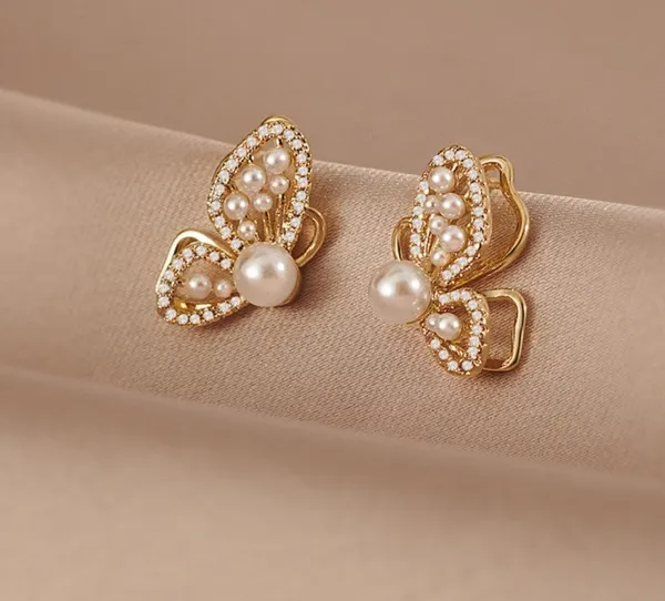 Gold_Tone_Pearl_Butterfly_Earrings_for_Women