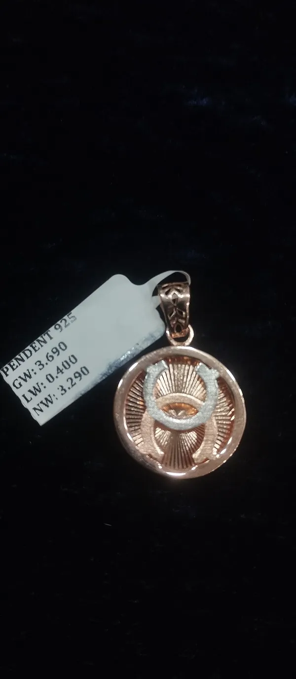 Silver_925_Religious_Medallion_Pendant_Chain_Necklace_For_Women