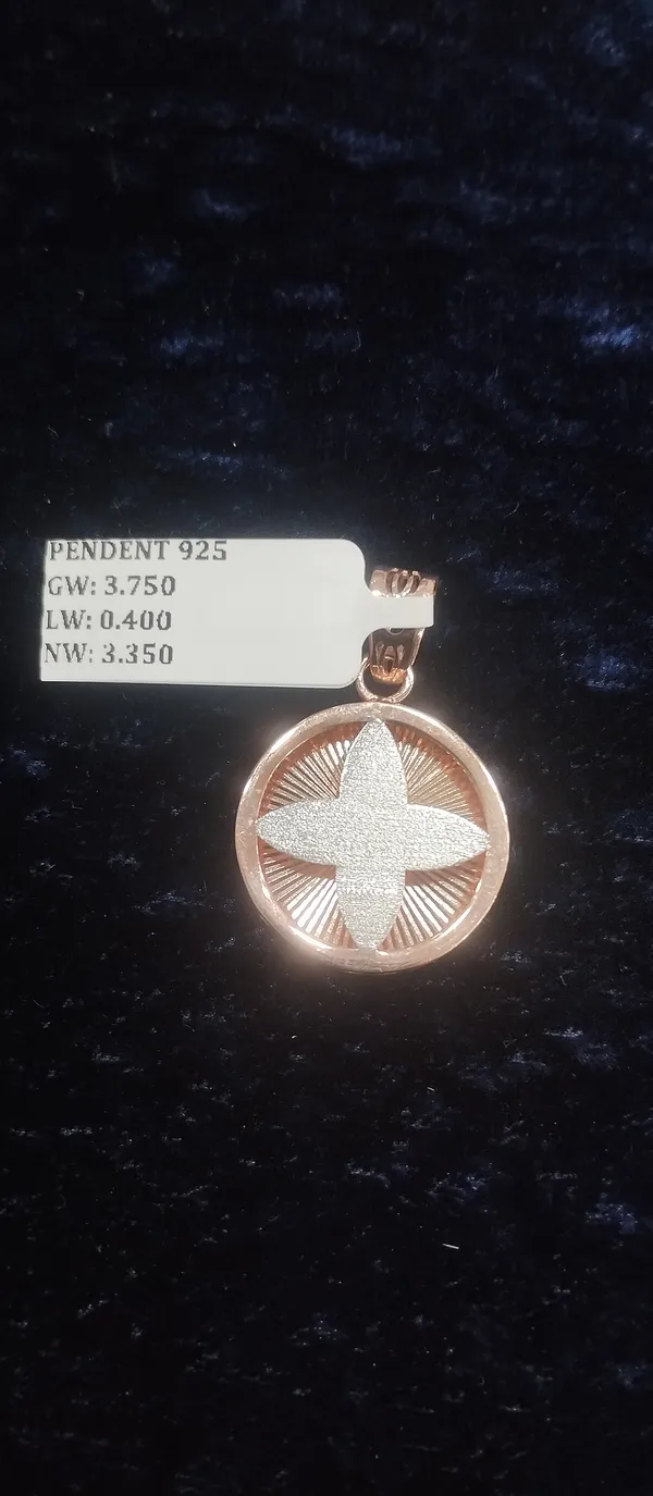 Silver_925_Silver_Geometric_Link_Chain_Pendant_For_Women