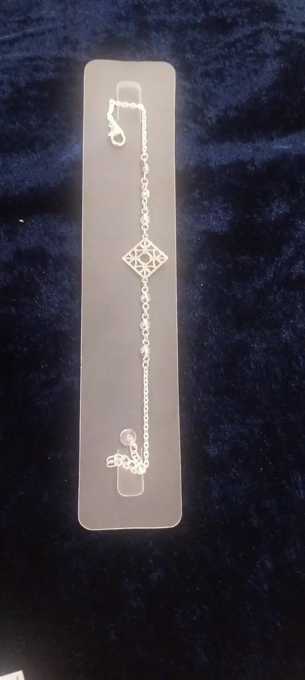 Rose_Gold_925_Silver_Geometric_Motif_Bracelet_For_Women
