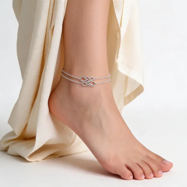 Silver_925_Chain_Anklet_For_Women