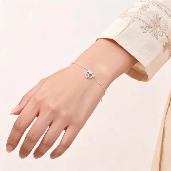 Gold_925_Silver_Traditional_Charm_Bracelet_For_Women