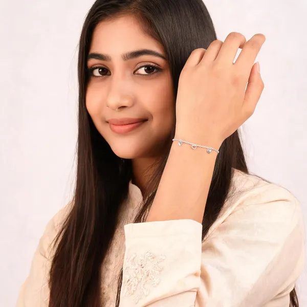 Silver_925_Silver_Geometric_Floral_Bracelet_For_Women