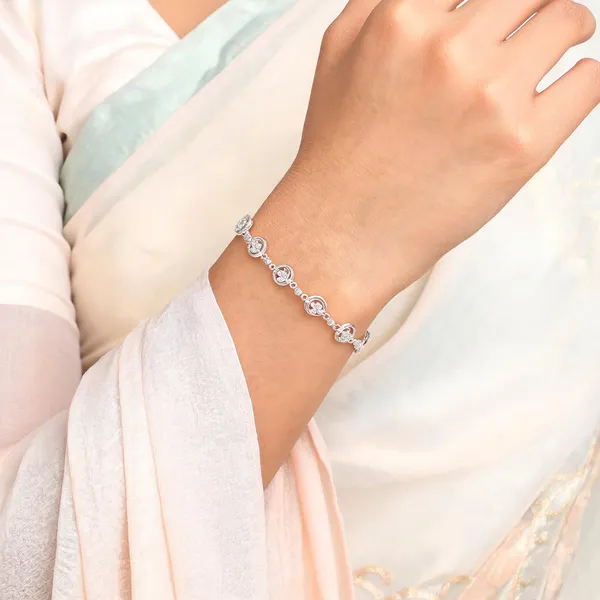 Silver_925_Sterling_Lotus_Charm_Bracelet_For_Women