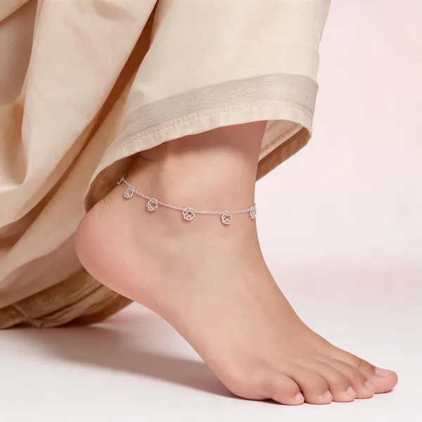 Rose_Gold_925_Sterling_Floral_Cutwork_Diamond_Anklet_For_Women