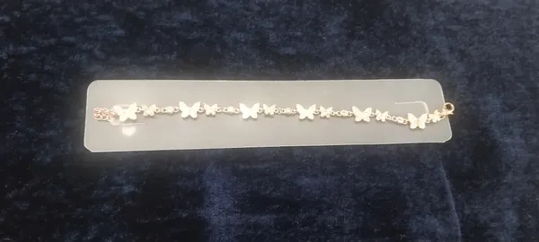 Silver_925_Sterling_Floral_Geometric_Chain_Bracelet_For_Women