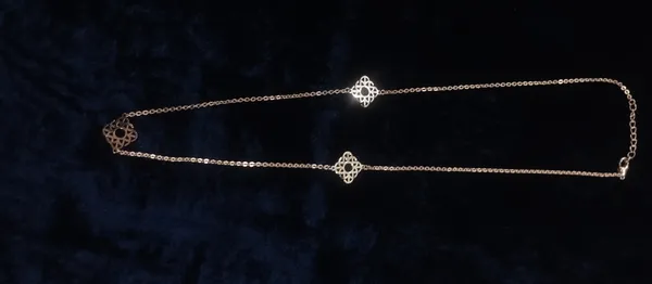 Gold_925_Silver_Layered_Chain_Necklace_For_Women