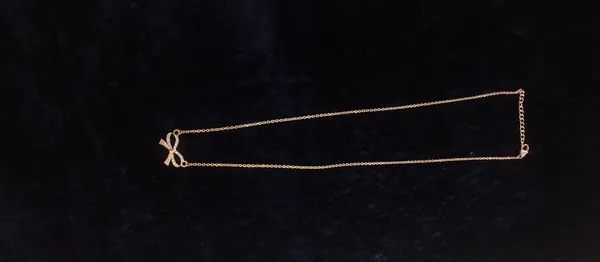 Silver_925_Geometric_Accent_Delicate_Chain_Necklace_For_Women