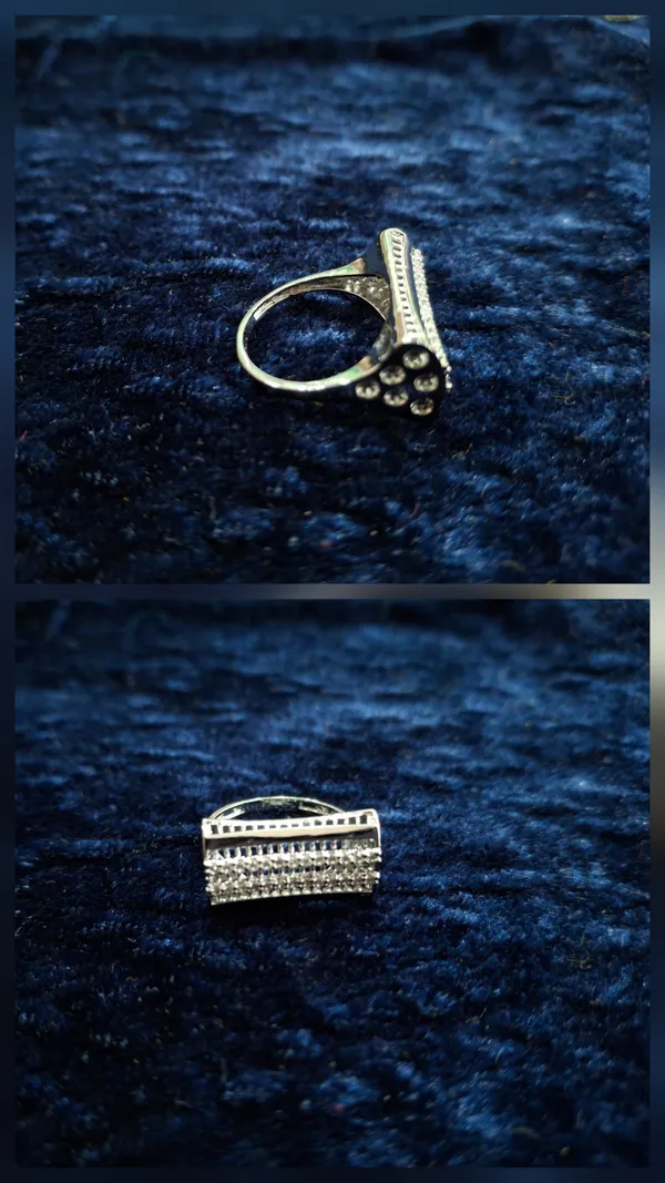 Gold_Tone_925_Silver_Key_Design_Rhinestone_Ring_For_Women