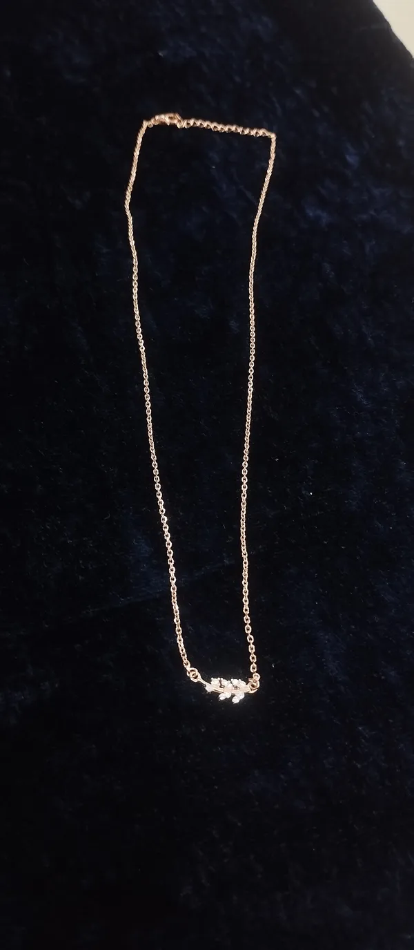 Gold_925_Dangling_Charm_Delicate_Chain_Necklace_For_Women