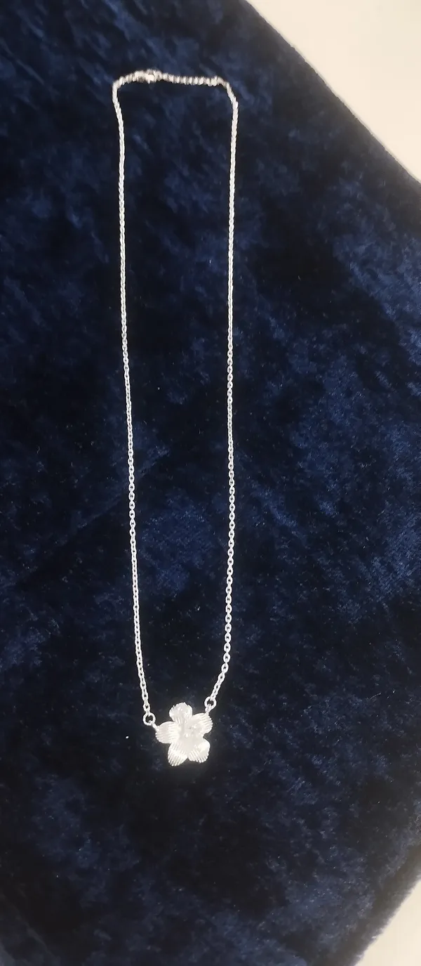 Rose_Gold_925_Floral_Charm_Chain_Necklace_For_Women