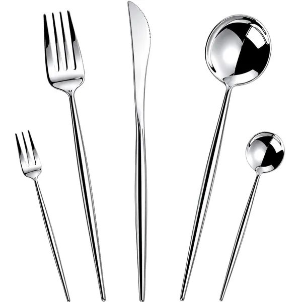 Silver_Stainless_Steel_Slim_Elite_Collection_Cutlery_Set_For_Home_And_Kitchen_Pack_Of_6_30_Pcs
