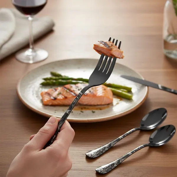 Black_Stainless_Steel_Bloom_Collection_Cutlery_Set_For_Home_And_Kitchen_Pack_Of_6_30_Pcs