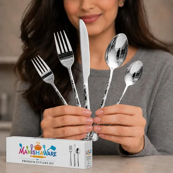 Silver_Stainless_Steel_Bloom_Collection_Cutlery_Set_For_Home_And_Kitchen_Pack_Of_6_30_Pcs