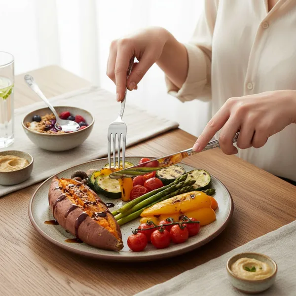 Silver_Stainless_Steel_Bloom_Collection_Cutlery_Set_For_Home_And_Kitchen_Pack_Of_6_30_Pcs