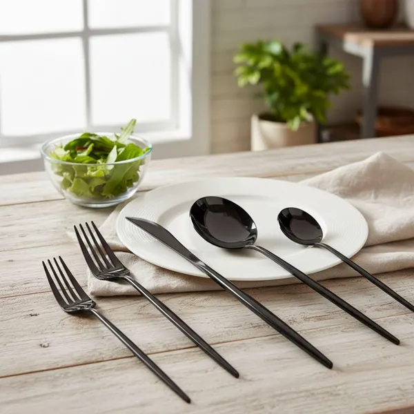 Black_Stainless_Steel_Slim_Elite_Collection_Cutlery_Set_For_Home_And_Kitchen_Pack_Of_6_30_Pcs