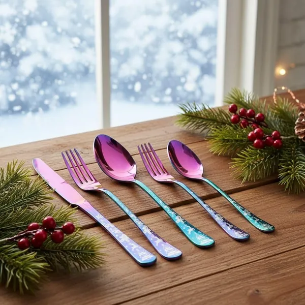 Rainbow_Stainless_Steel_Celebration_Collection_Cutlery_Set_For_Home_And_Kitchen_Pack_Of_6_30_Pcs