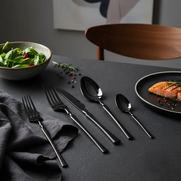 Black_Stainless_Steel_Elegance_Collection_Cutlery_Set_For_Home_And_Kitchen_Pack_Of_6_30_Pcs