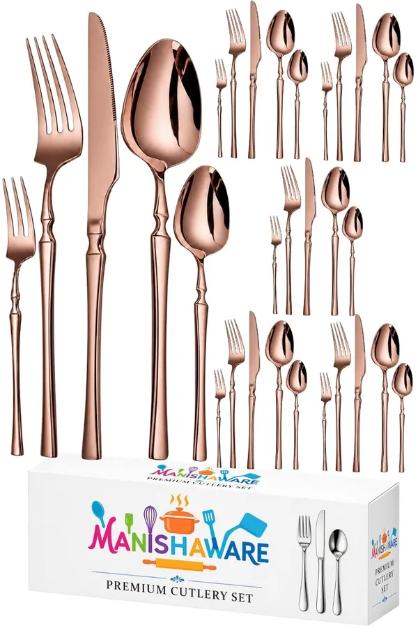 Rose_Gold_Stainless_Steel_Elegance_Collection_Cutlery_Set_For_Home_And_Kitchen_Pack_Of_6_30_Pcs