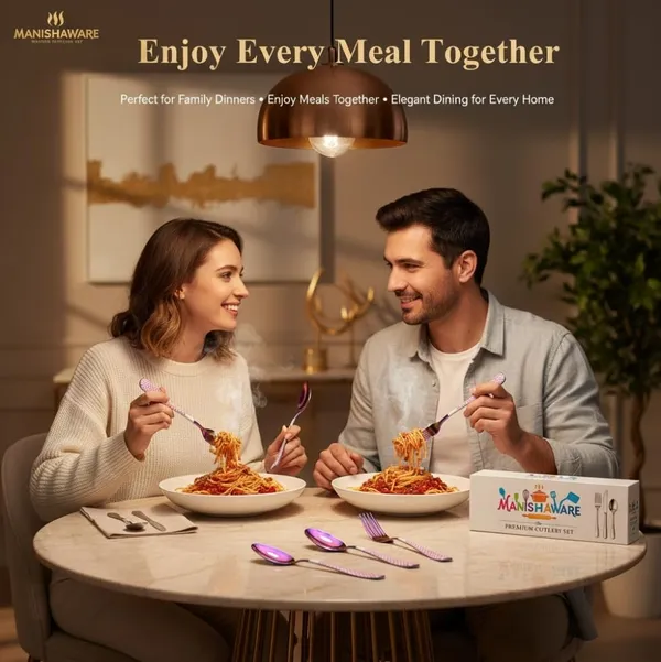 Rainbow_Stainless_Steel_Basic_Cutlery_Set_Heritage_Check_Collection_Cutlery_Set_For_Home_And_Kitchen